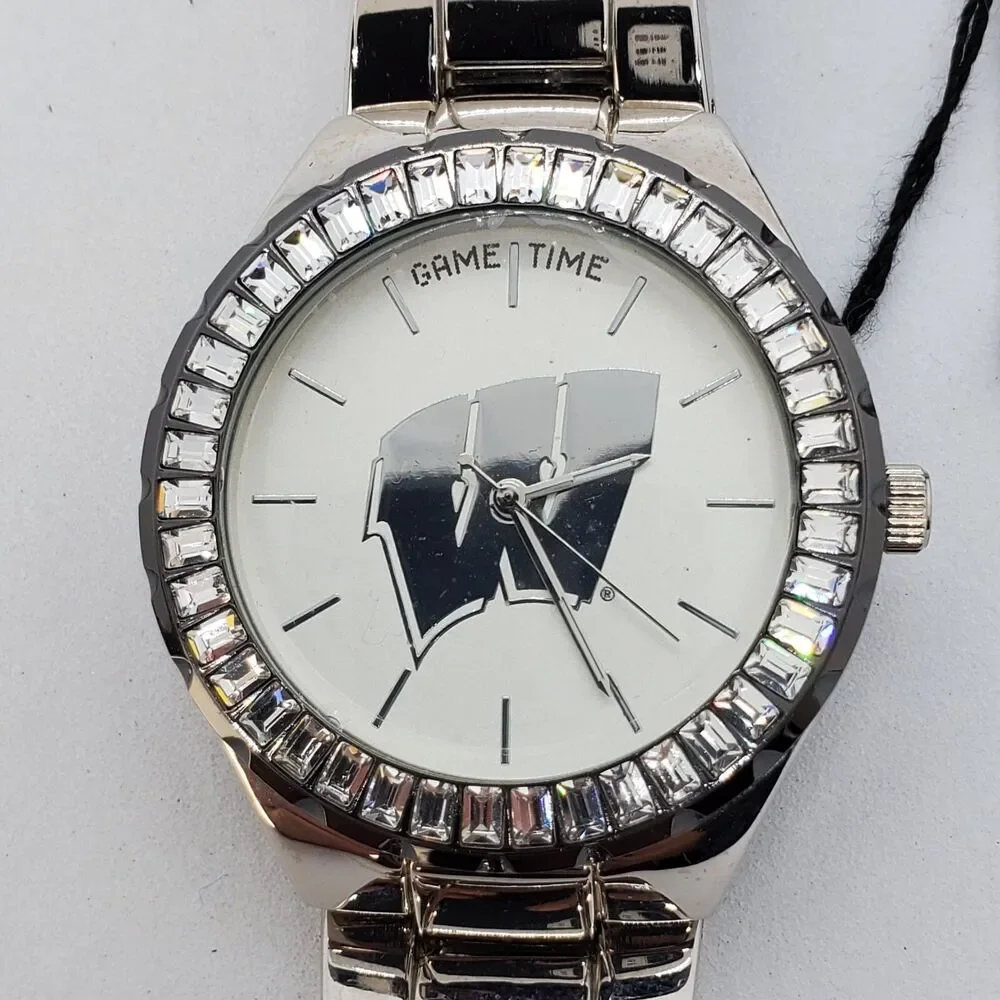 University of Wisconsin Badgers‎ 40MM Women's Watch White Dial 6.5
